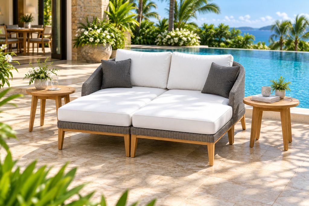 Teak garden furniture outdoor furniture product image: Nottingham Patio Lounge Set