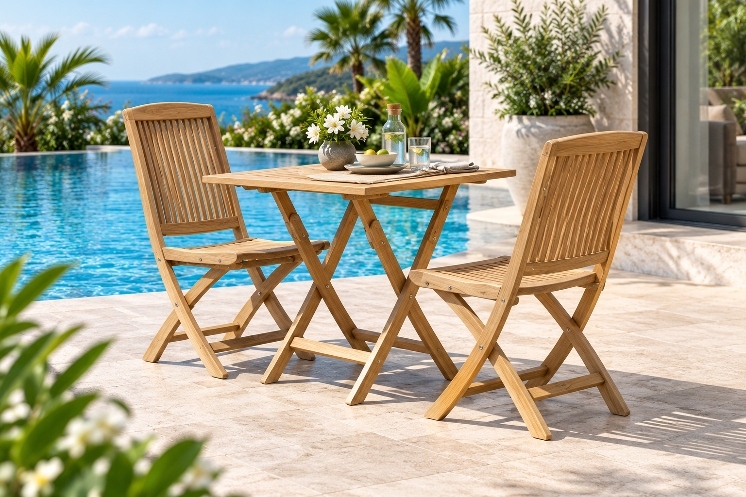 Saratov Teak Garden Dining Set