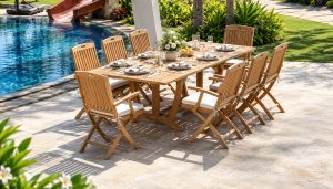Sunshine Coast Teak Outdoor Dining Set