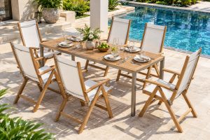 Wollongong Teak Dining Set